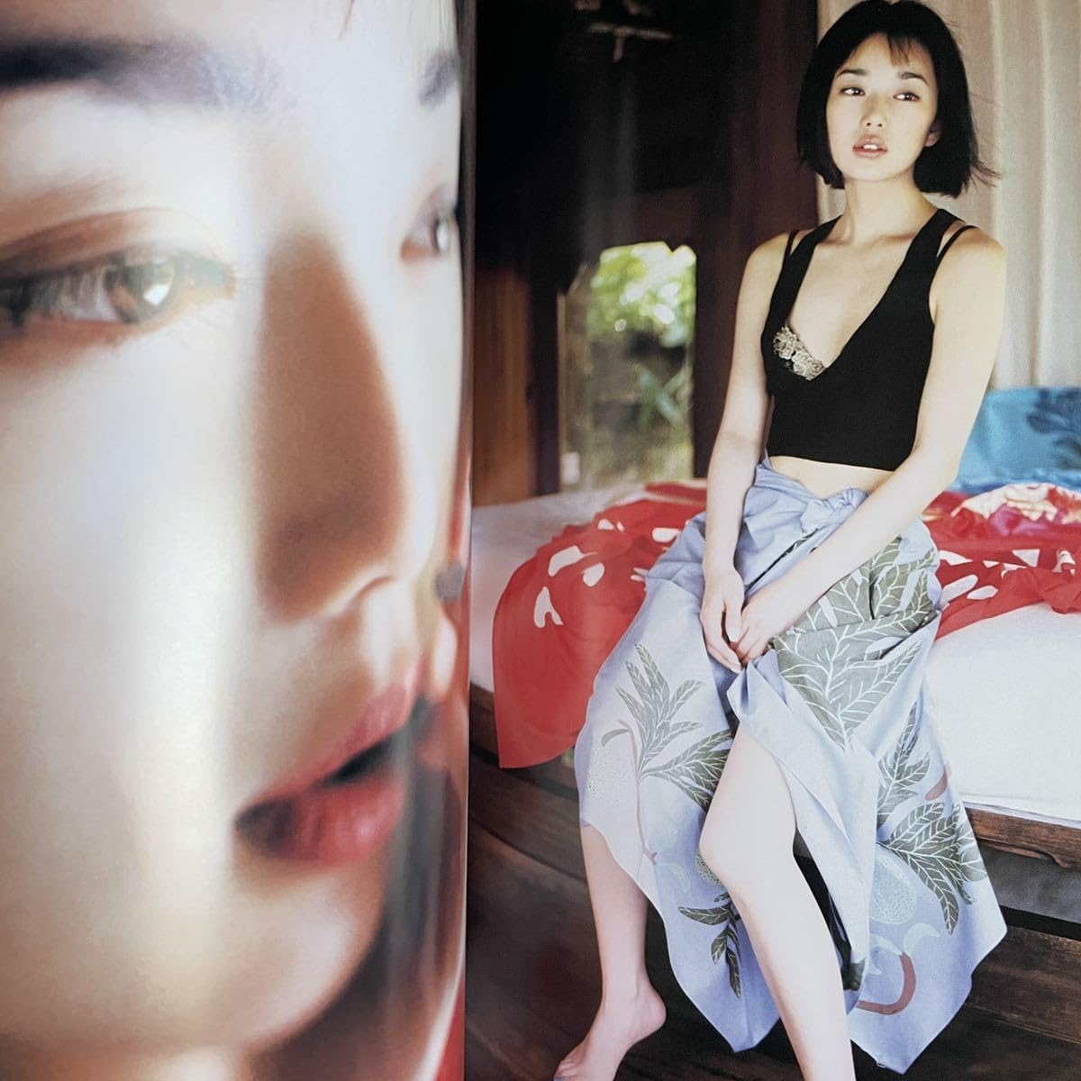 当時物 葉月里緒奈 Tシャツ L RIONA 写楽 ビンテージ 90s 希少 当時物 葉月里緒奈 Tシャツ L RIONA 写楽 ビンテージ 90s 希少